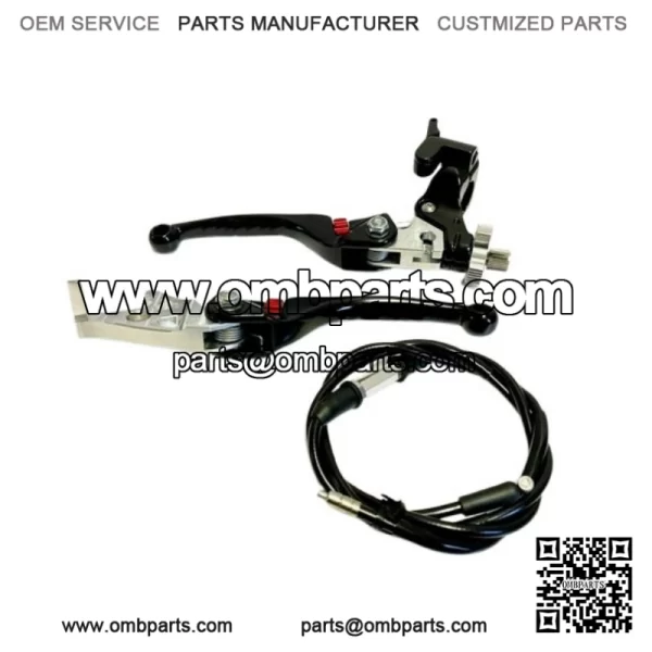Adjustable  4  lack  air  it  olding  rake  lutch  evers  ot  tart  RX  50R