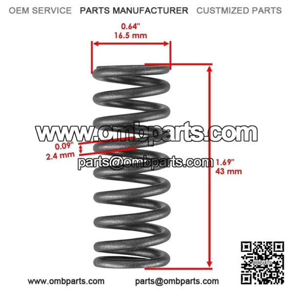 Clutch  prings  or  amaha  S500  975-1978    S650S  pecial  978-83    S750  7-79 - Image 2