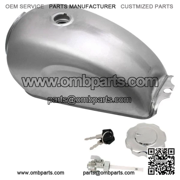 Motorcycle  uel  as  ank  or  FMOTO  andrill  afe  acer  crambler  .4  allon  L