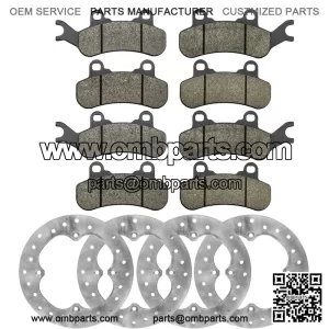 Can-Am averick/Max 3 017 ront  ear rake otors /Brake ads