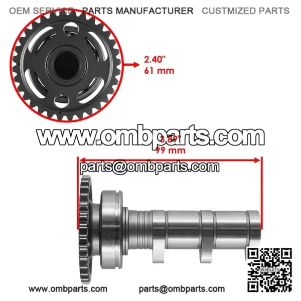 Camshaft  it  /  am  hain  or  amaha  FZ450R  FZ  50    009  010  011  012  013 - Image 2