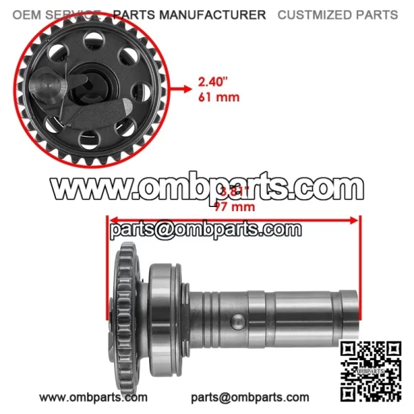 Camshaft  it  /  am  hain  or  amaha  FZ450R  FZ  50    009  010  011  012  013 - Image 3